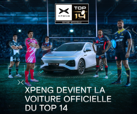 XPENG x TOP 14 — Partenariat Officiel jusqu'en 2029